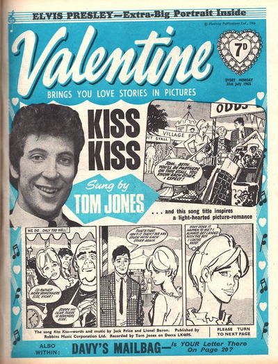 Valentine (Fleetway, 1960 series) 31 July 1965 (31 July 1965)