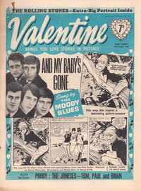 Valentine (Fleetway, 1960 series) 14 August 1965