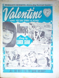 Valentine (Fleetway, 1960 series) 4 September 1965