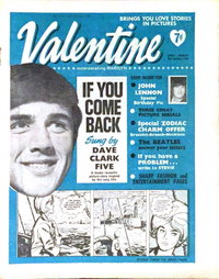 Valentine (Fleetway, 1960 series) 9 October 1965