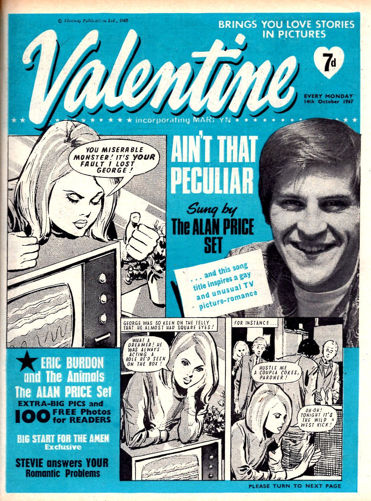 Valentine (Fleetway, 1960 series) 14 October 1967 (14 October 1967)