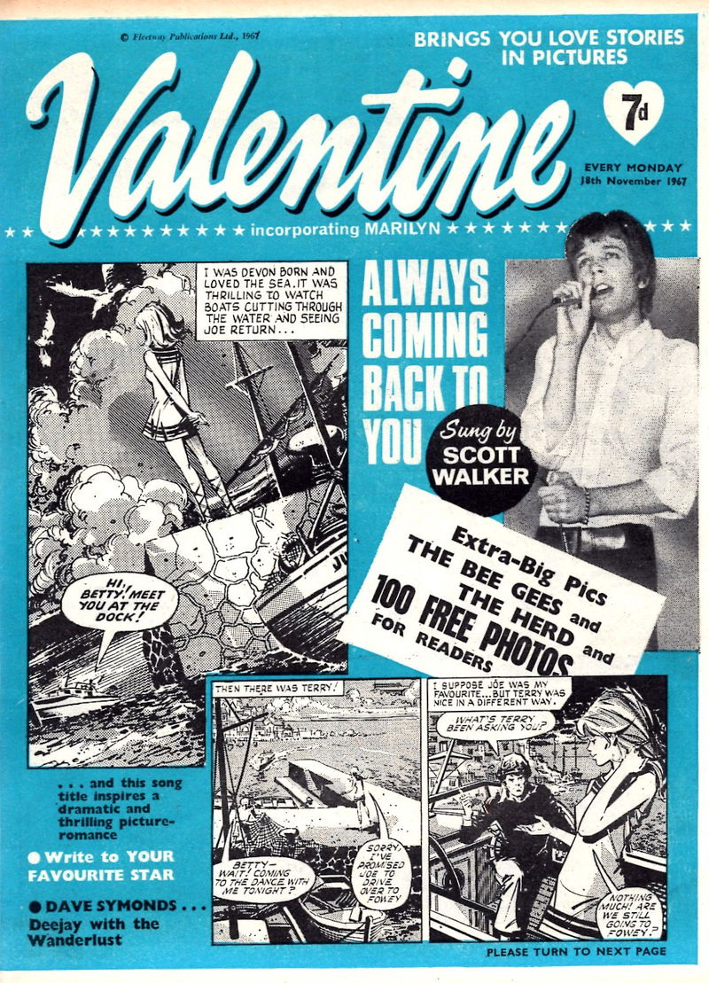 Valentine (Fleetway, 1960 series) 18 November 1967 (18 November 1967)