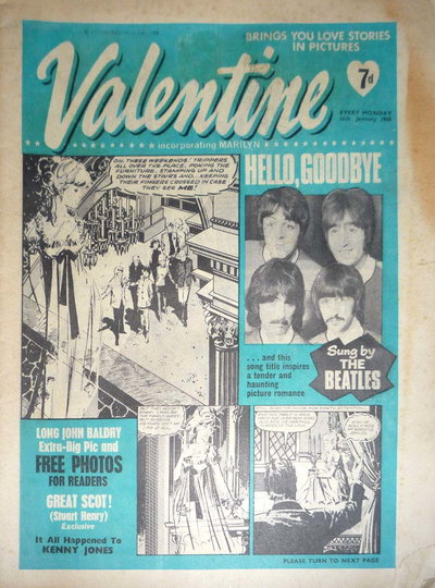 Valentine 13 January 1968