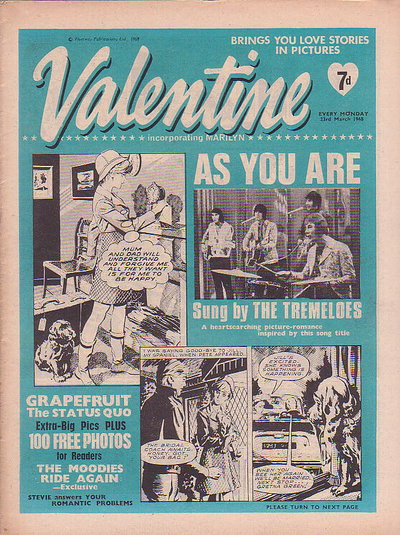 Valentine 23 March 1968