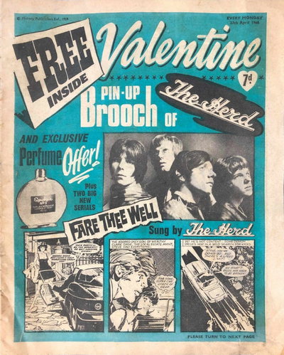 Valentine 27 April 1968