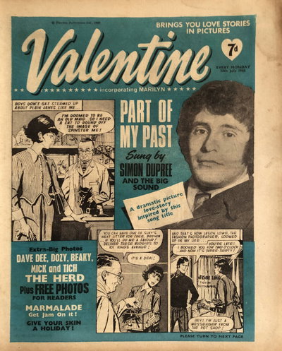 Valentine 20 July 1968