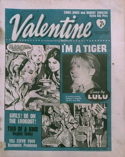 Valentine 8 March 1969