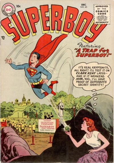 Superboy (DC, 1949 series) #45 (December 1955)