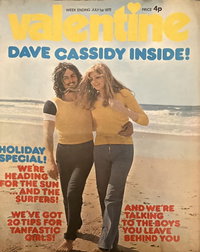 Valentine (IPC, 1968 series) 1 July 1972