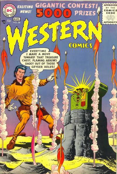 Western Comics (DC, 1948 series) #58 (July-August 1956)