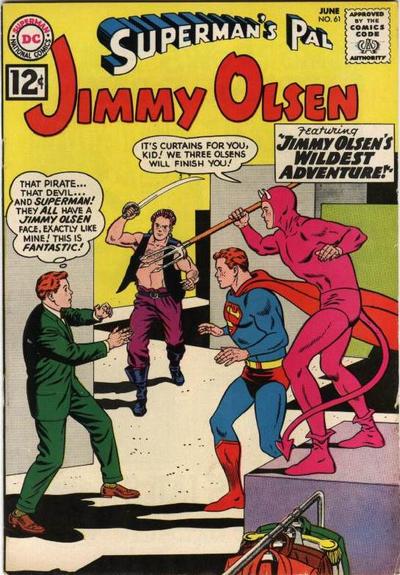 Superman's Pal, Jimmy Olsen (DC, 1954 series) #61 (June 1962)