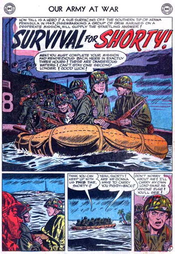 Our Army at War (DC, 1952 series) #249 — Wing Man (page 1)