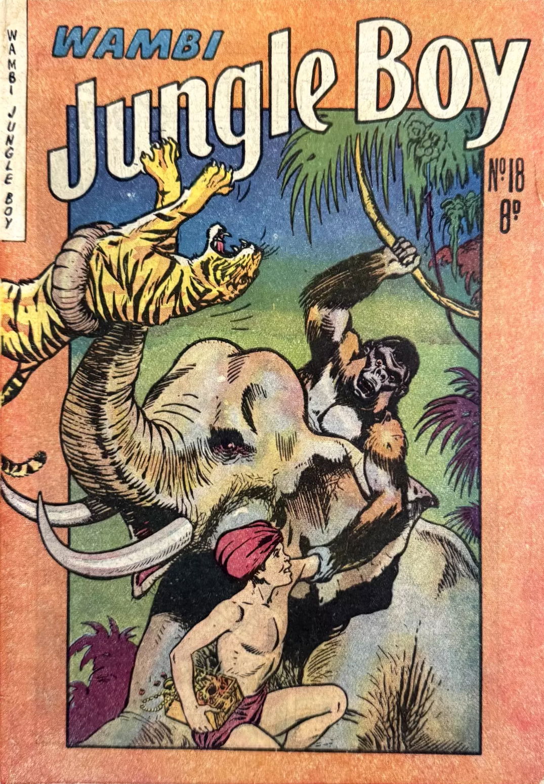 Wambi Jungle Boy (HJ Edwards, 1950? series) #18 (April 1952)