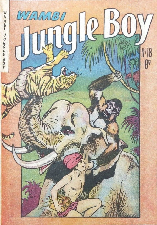 Wambi Jungle Boy (HJ Edwards, 1950? series) #18 ([April 1952?])