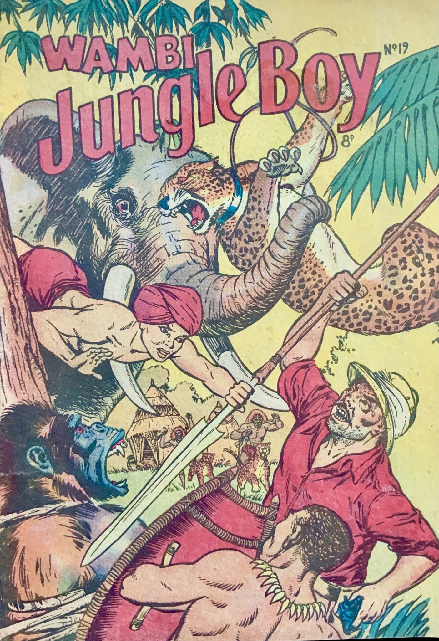 Wambi Jungle Boy (HJ Edwards, 1950? series) #19 (May 1952)