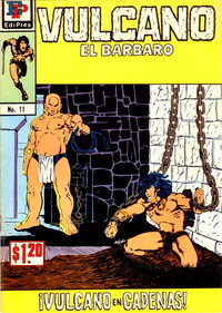 Vulcano El Barbaro  #11 (June 1972)