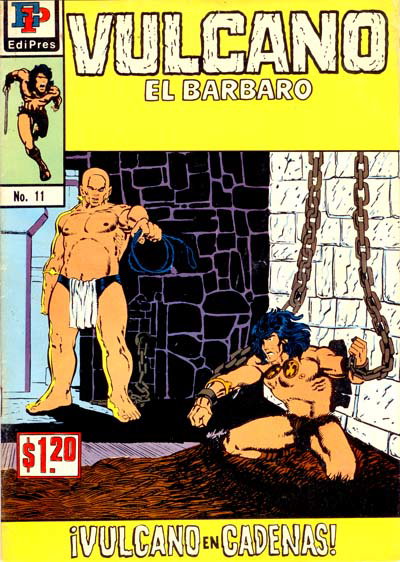 Vulcano El Barbaro  #11 (June 1972)
