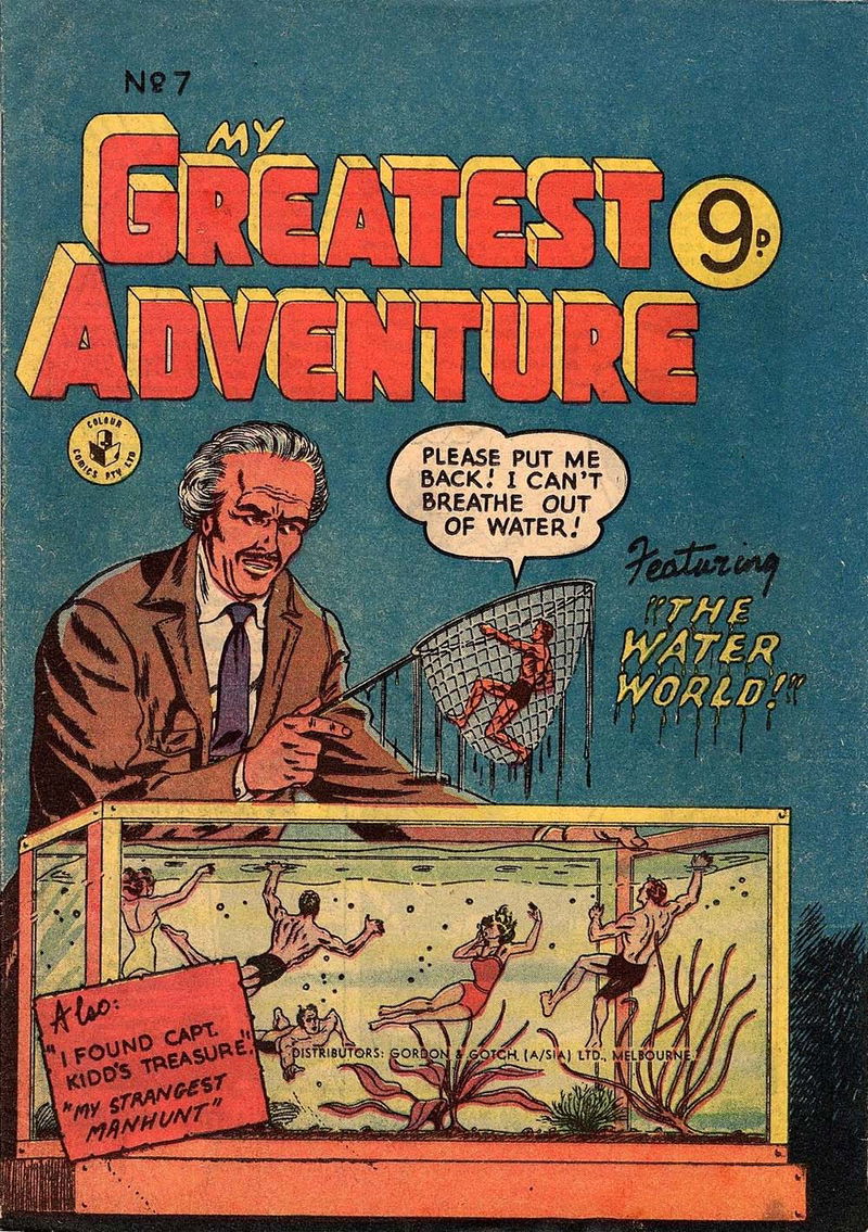 My Greatest Adventure (Colour Comics, 1955 series) #7 ([October 1955])