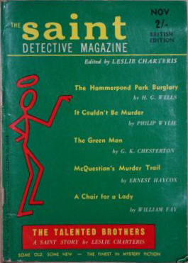 The Saint Detective Magazine British Edition  v1#3 ([November 1954?])