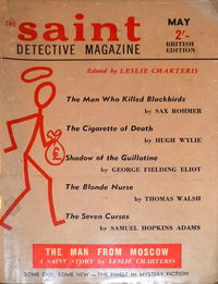 The Saint Detective Magazine British Edition (Magazine Enterprises, 1952? series) v2#3 May 1955