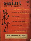 The Saint Detective Magazine  v7#4 (December 1957)