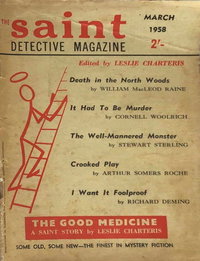 The Saint Detective Magazine  v8#1 (March 1958)