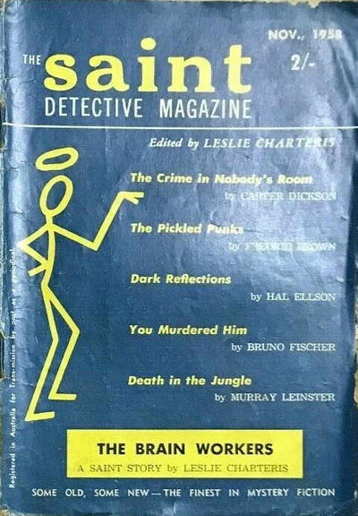 The Saint Detective Magazine  v9#3 (November 1958)