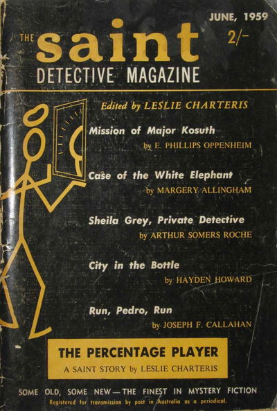 The Saint Detective Magazine (Magazine Enterprises, 1954 series) v10#4 ([June 1959?])