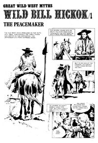 The Fastest Gun Western (KG Murray, 1974 series) #26 — Wild Bill Hickok / 1: The Peacemaker