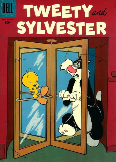 Tweety and Sylvester (Dell, 1954 series) #12 March-July 1956