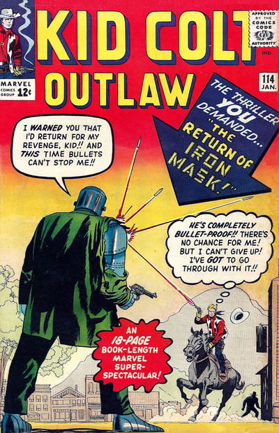 Kid Colt Outlaw (Marvel, 1949 series) #114 (January 1964)