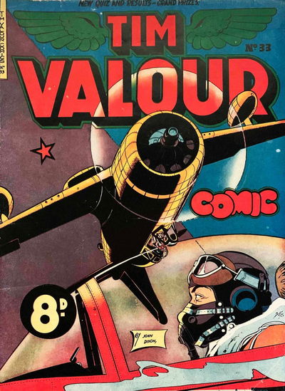 Tim Valour Comic (Edwards, 1948 series) #33 ([January 1952?])
