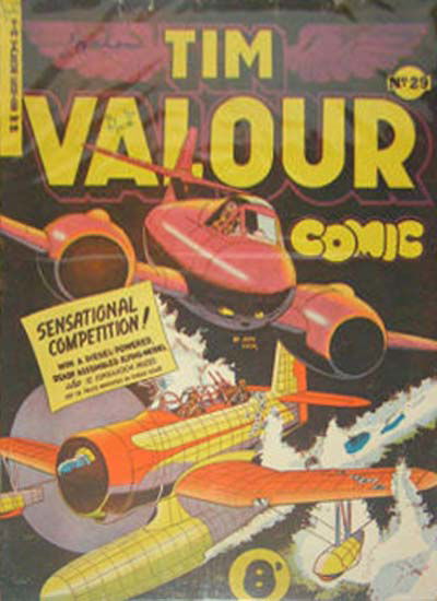 Tim Valour Comic (Edwards, 1948 series) #29 [September 1950?]