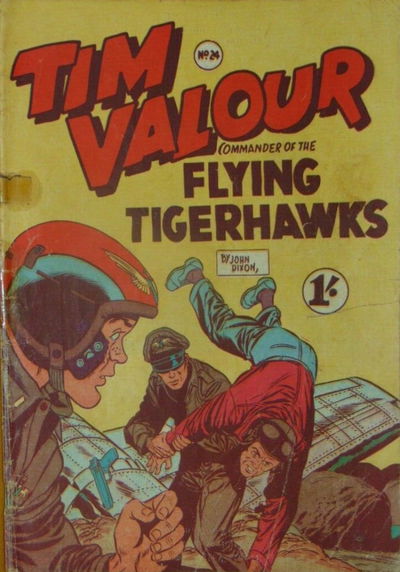 Tim Valour (Action Comics, 1956 series) #24 — Commander of the Flying Tigerhawks [July 1957?]