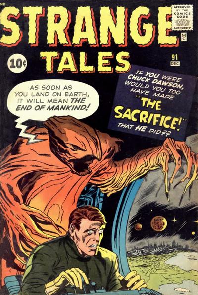 Strange Tales (Marvel, 1951 series) #91 (December 1961)