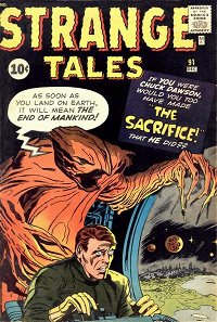 Strange Tales (Marvel, 1951 series) #91 — The Sacrifice!