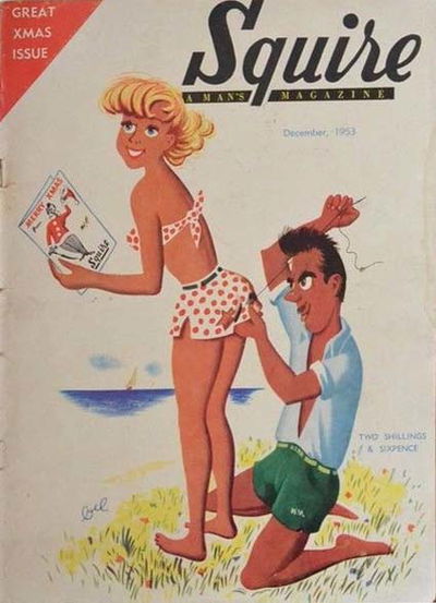 Squire a Men's Magazine (Atlas, 1952 series) v3#2 December 1953