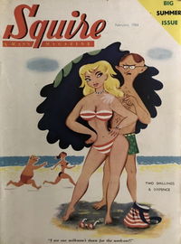 Squire a Men's Magazine (Atlas, 1952 series) v3#4 (February 1954)