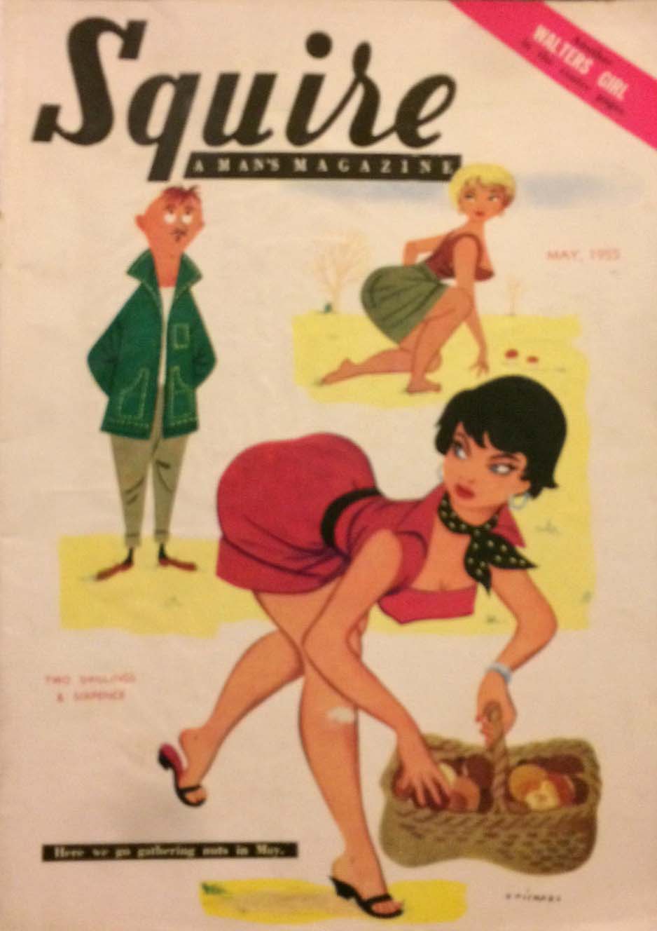 Squire a Men's Magazine (Atlas, 1952 series) v5#5 (May 1955)