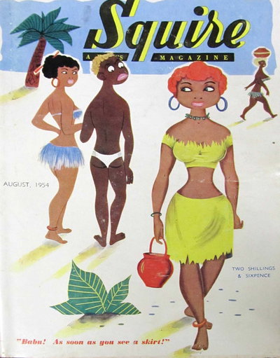 Squire a Men's Magazine  v4#4 (August 1954)