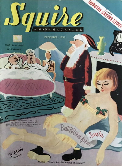 Squire a Men's Magazine  v4#8 (December 1954)