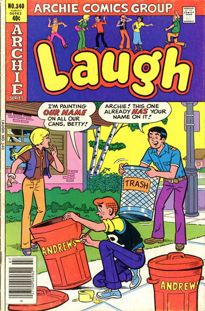 Laugh Comics (Archie, 1946? series) #340 July 1979