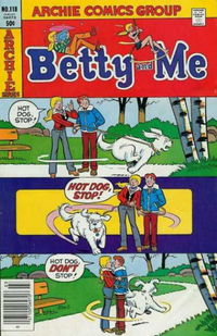 Betty and Me (Archie, 1965 series) #118 March 1981