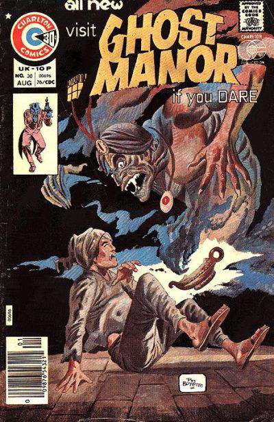 Ghost Manor (Charlton, 1971 series) #30 August 1976