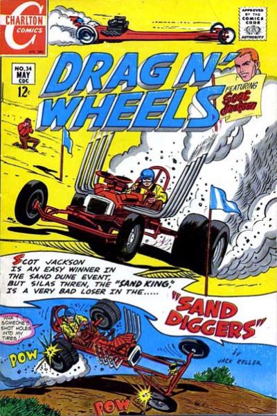 Drag n' Wheels (Charlton, 1968 series) #34 (May 1969)