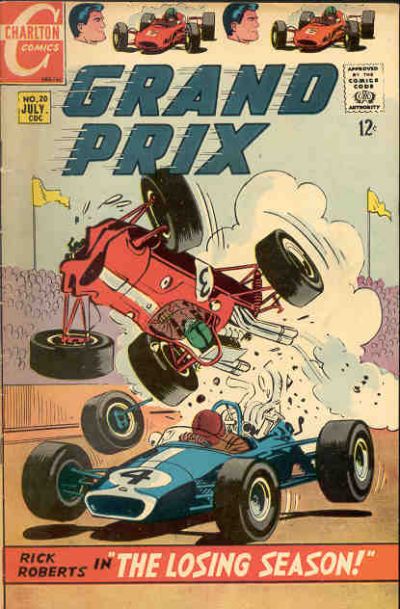 Grand Prix (Charlton, 1967 series) #20 (July 1968)