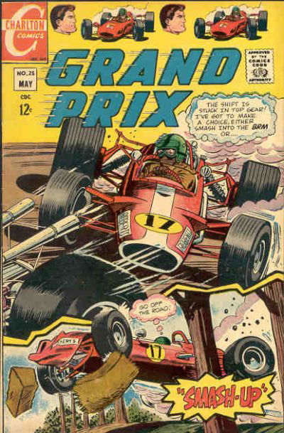 Grand Prix (Charlton, 1967 series) #25 (May 1969)