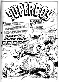Colossal Comic (Colour Comics, 1958 series) #50 — Superboy's Robot Twin (page 1)