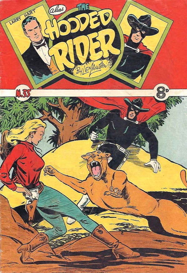 The Hooded Rider (Action Comics, 1952 series) #35 ([1954?])