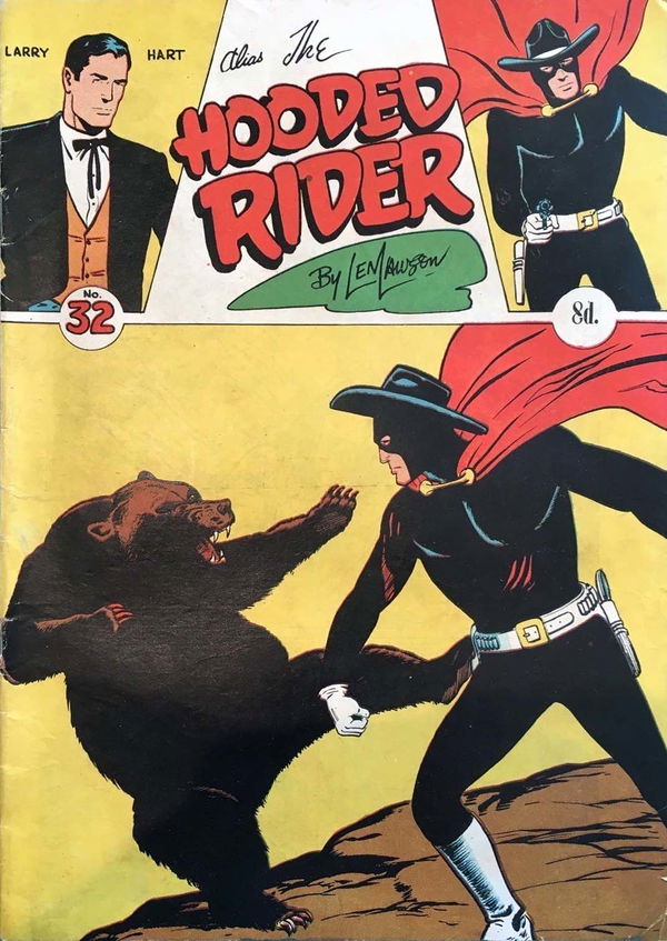 The Hooded Rider (Action Comics, 1952 series) #32 ([August 1954?])